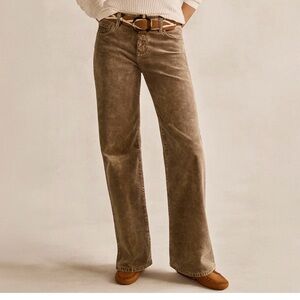 CAbi LONDON CORDS Mocha Flare Women's Jeans 8R #4888 New in bag SOLD OUT